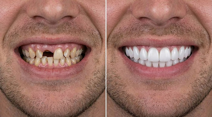Smile Transformation Before and After